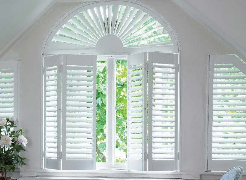 plantation shutters specialty shape - A&Q Plantation Shutters Orlando