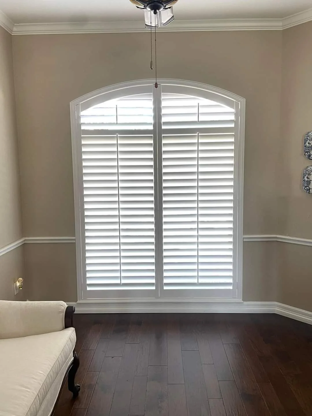 plantation shutters specialty shape - A&Q Plantation Shutters Orlando