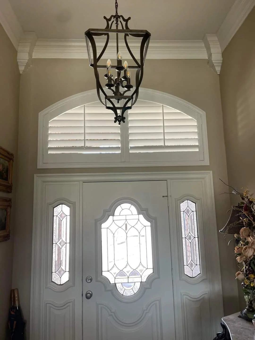 plantation shutters specialty shape - A&Q Plantation Shutters Orlando
