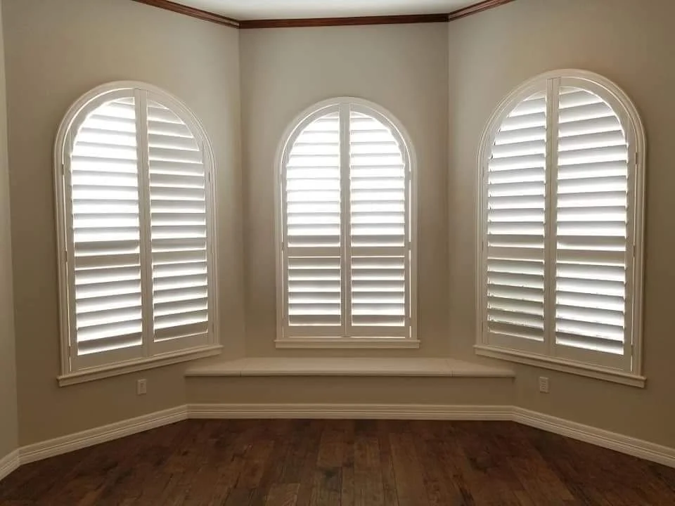 plantation shutters specialty shape - A&Q Plantation Shutters Orlando