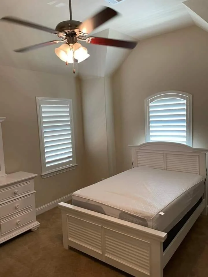 plantation shutters bedroom - A&Q Plantation Shutters Orlando
