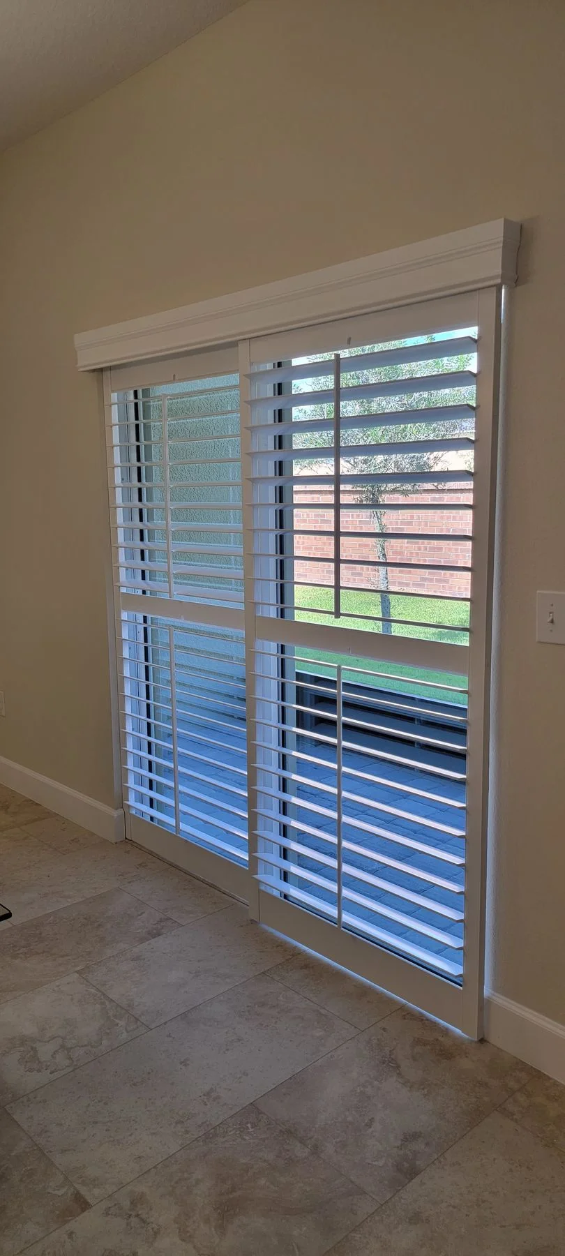 plantation shutters specialty shape - A&Q Plantation Shutters Orlando