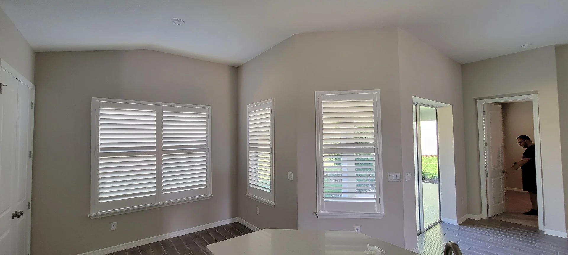 plantation shutters french doors - A&Q Plantation Shutters Orlando